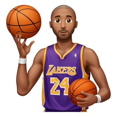 kobe bryant shooting  sticker