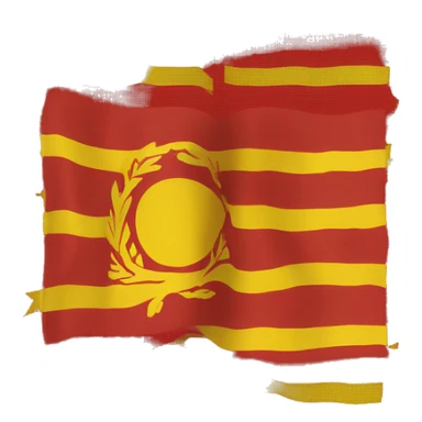 macedonian flag sticker