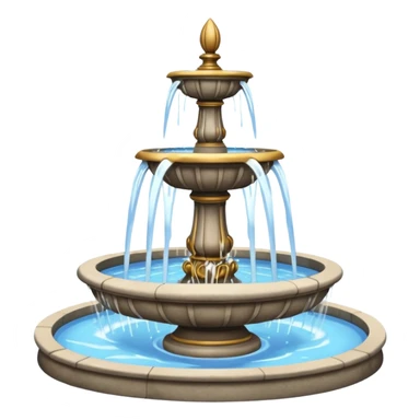 park Fountain sticker