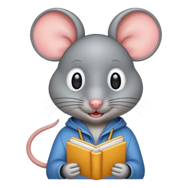 student mouse sticker