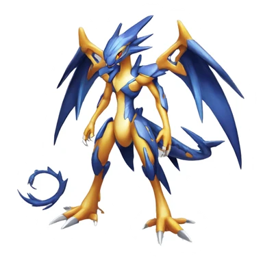  Cool Cute Edgy Shiny Godly Ethereal Digimon-Genesect-Dialga-Reptile full body sticker
