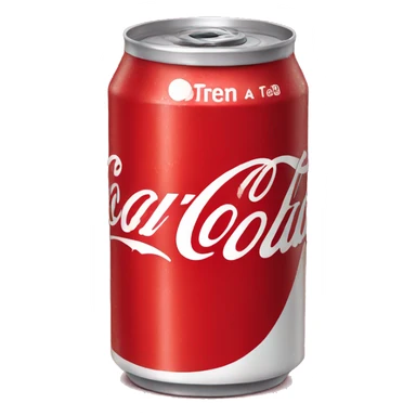 cocacola can sticker