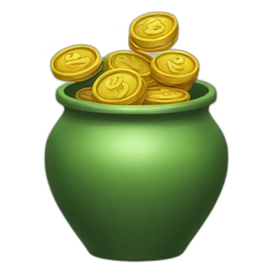 Pot Of Greed sticker