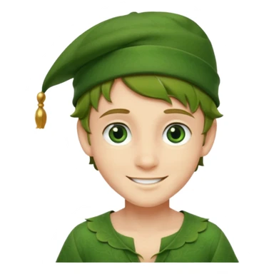 Fairytale character Peter Pan sticker