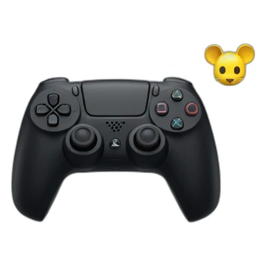 une ps5 sur un rat sticker