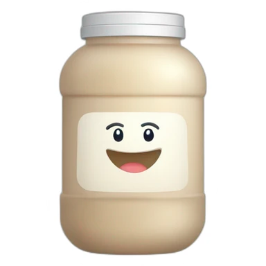 whey protein sticker