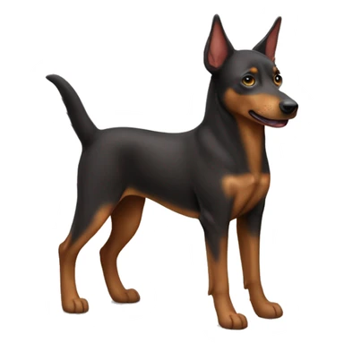 cute Australian kelpie marron sticker