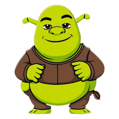 Shrek sticker