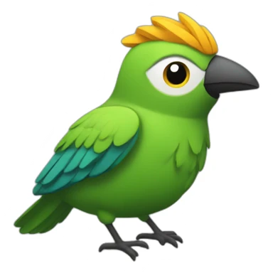 El pajarito loco sticker