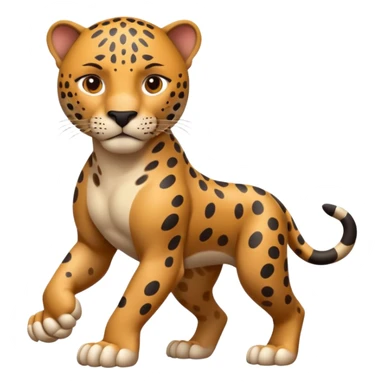 Jaguar grown four legs sticker