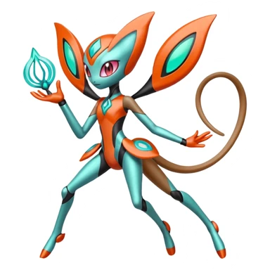 Meloetta-Deoxys-Pokémon-Fakémon-fusion-hybrid-creature sticker