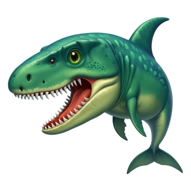 Mosasaurus sticker