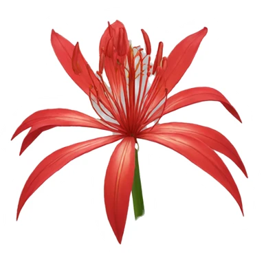 red spider lily sticker