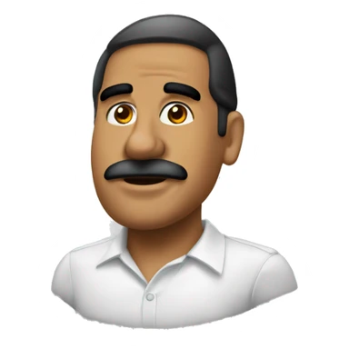 Maduro disfrazado de navidad sticker