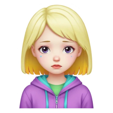 yumekawaii girl on opioids sticker