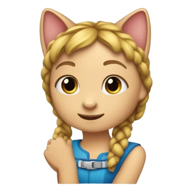 Lass eine Katze auf einem Flaschen Ring surfen  sticker