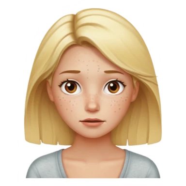 Blonde woman being impatient sticker