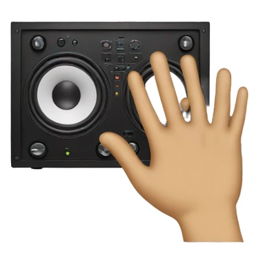 Hi fi hands sticker