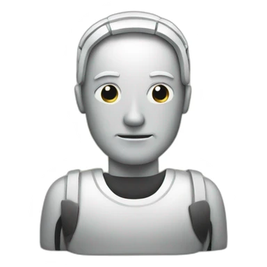 computer man exausted sticker