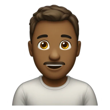 excitement, lonelyness, begin sticker