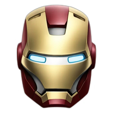 ironman helmet sticker