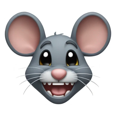 Mad mouse  sticker