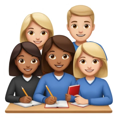 help each other in class  sticker