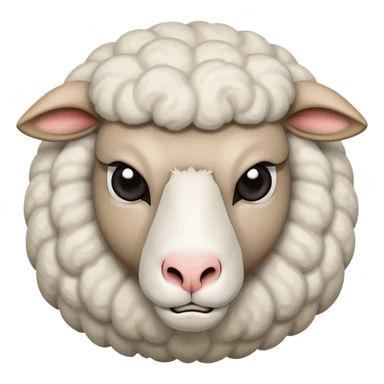 angry sheep  sticker