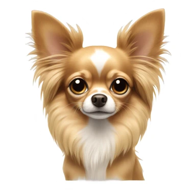 Long-haired Chihuahua sticker