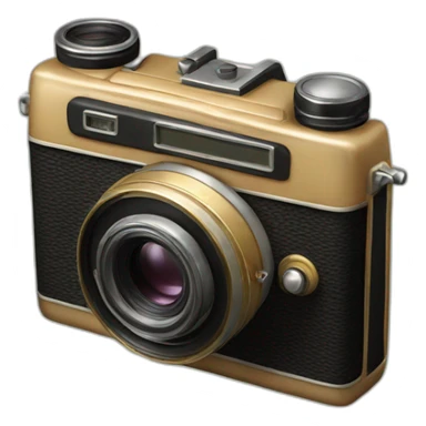 Vintage camera sticker