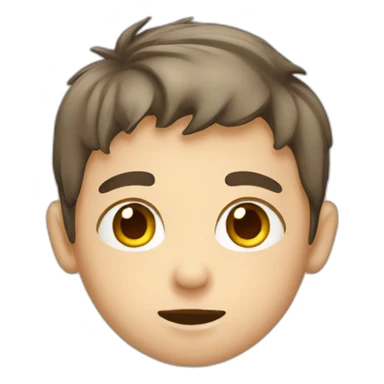 Diabetic boy sticker