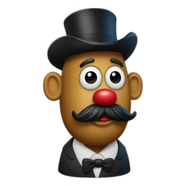 Mr potato head sticker