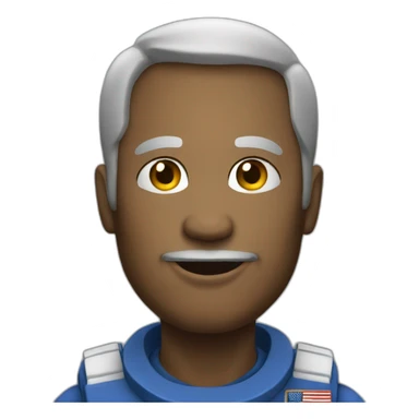 man on the moon sticker