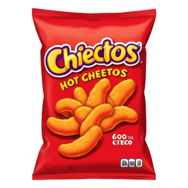 Bag of hot Cheetos  sticker