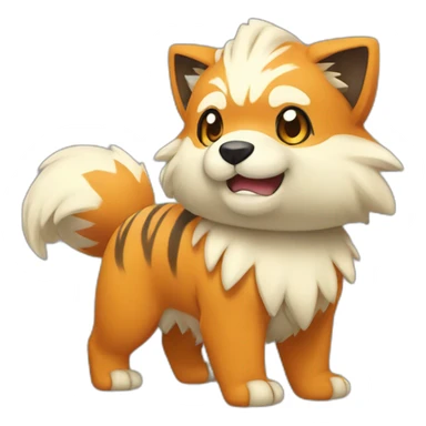 Growlithe sticker