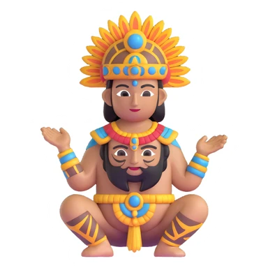 Ai Apaec Moche deity sticker