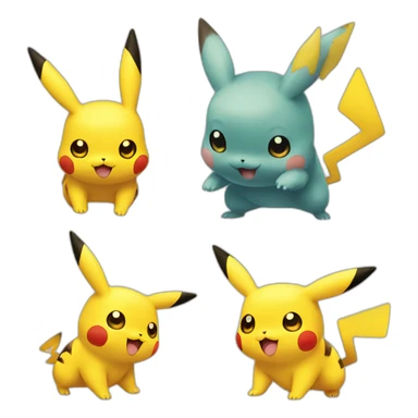 Pikachu Pokémon  sticker