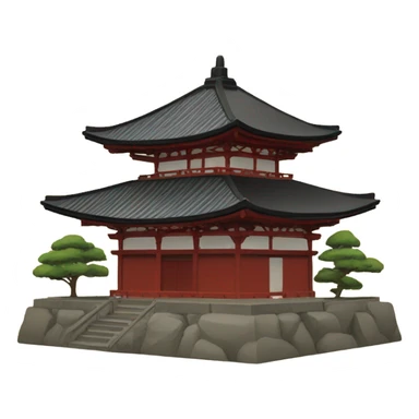 Kyoto temple sticker