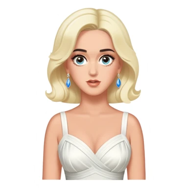 Katy perry in unconditionally mv sticker