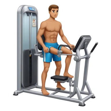 male hip-abduction-machine sticker