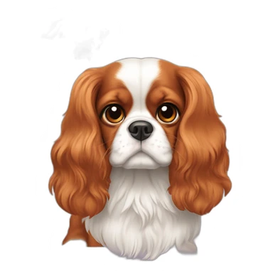 cavalier-king-charles-with-wings sticker