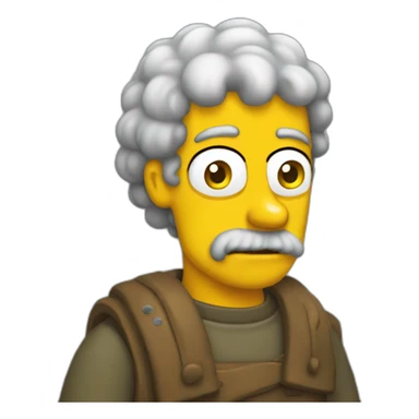 Omer simpson sticker