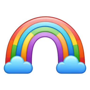 A rainbow ࿕ sticker