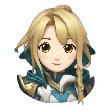 genshin_impact, shenhe sticker