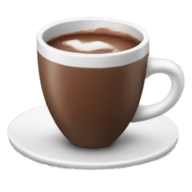 Cup of hot chocolate  sticker