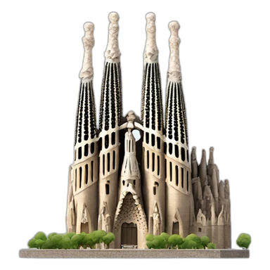 sagrada familia sticker