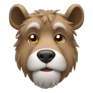 Sanglier avec la tête choqué sticker