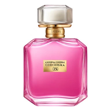Carolina Herrera pink perfume sticker