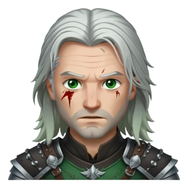 horror witcher sticker