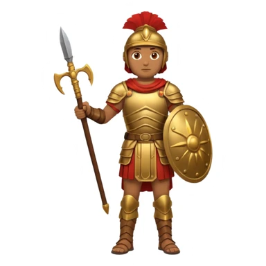 roman soldier fullbody sticker
